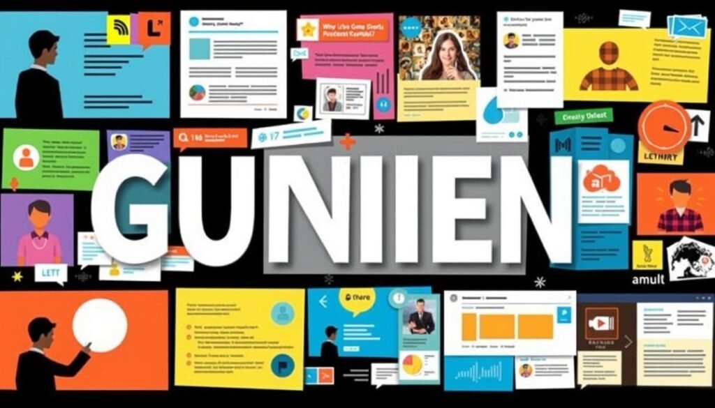 أنواع المحتوى الذي يولده المستخدمون أنواع المحتوى الذي يولده المستخدمون