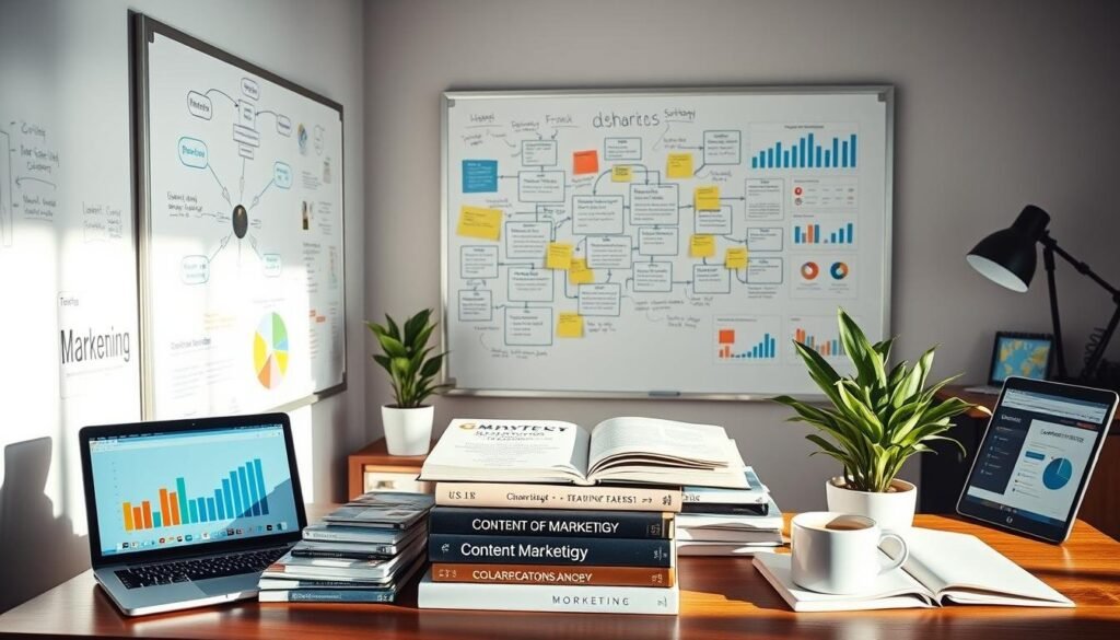 الاستراتيجية المحتوى