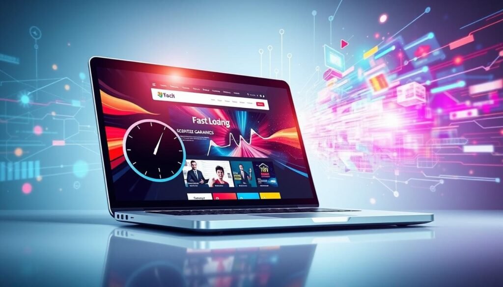 سرعة تحميل الموقع