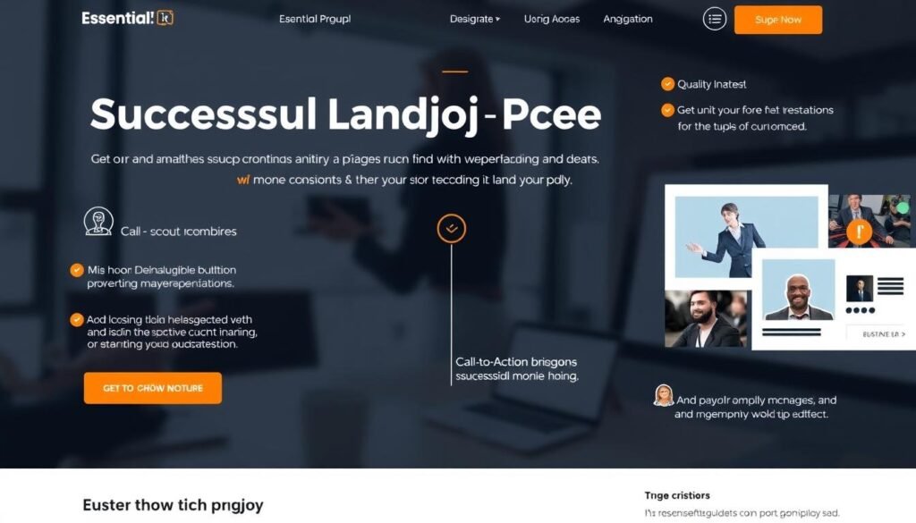 عناصر الصفحات المقصودة الناجحة