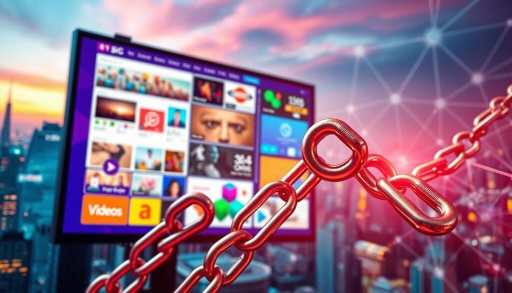 محتوى مرئي وروابط خلفية