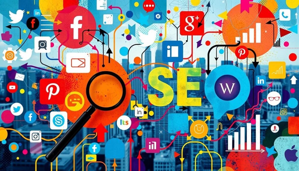 وسائل التواصل الاجتماعي في SEO