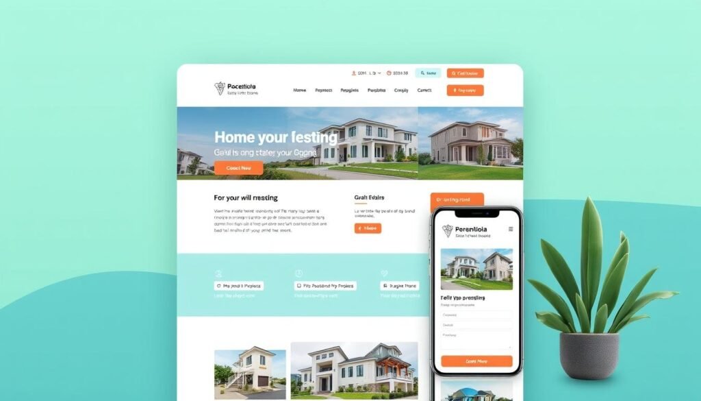 تطوير صفحات الهبوط العقارية